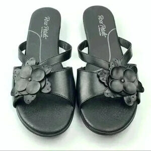 Rose Petals walking cradles sandals 9.5 N leather